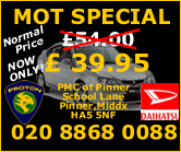 PMC of Pinner MOT offers
