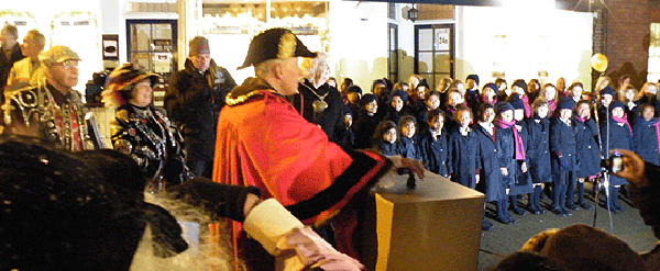 Christmas Lights Switch On