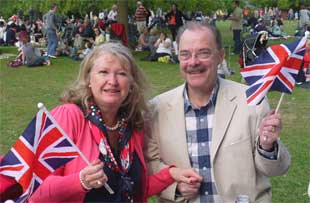 Pinner celebrates  April 2011
