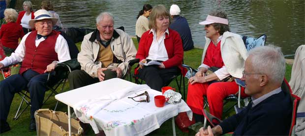 Pinner celebrates  April 2011