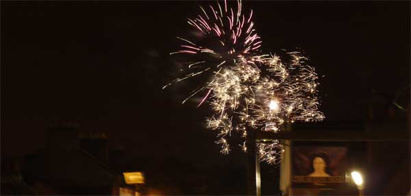 Pinner panto - Fireworks finale