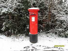 Post Box - West End Lane