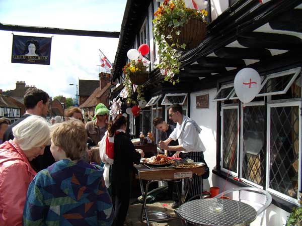 st patricks day celebration in pinner